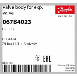 Danfoss 067B4023 TE12